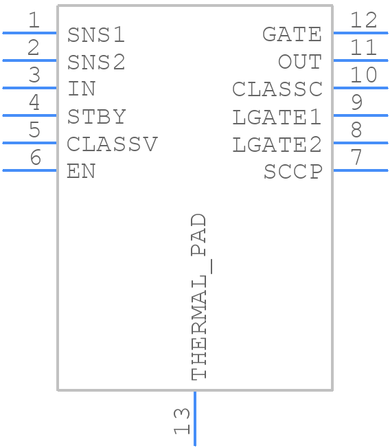 LTC9111RMSE#PBF - Analog Devices - PCB symbol