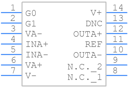 ISL28633FVZ-T13 - Renesas Electronics - PCB symbol