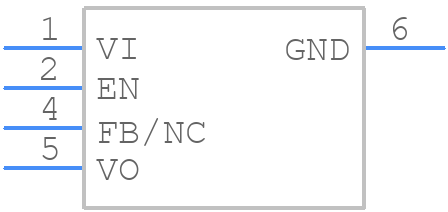 TPS7B8601QKVURQ1 - Texas Instruments - PCB symbol