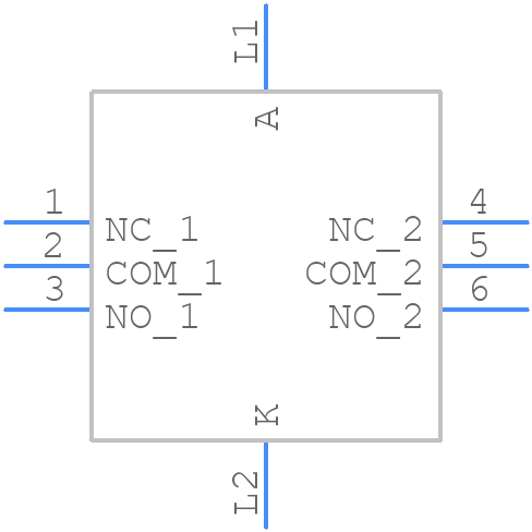 TP2-01-L2 - Nidec Copal - PCB symbol