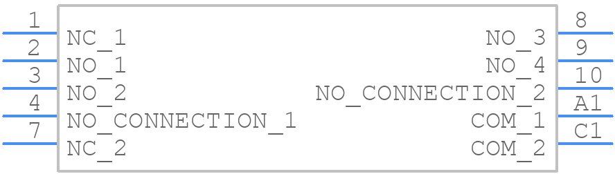 A20405RNCQ - C & K COMPONENTS - PCB symbol