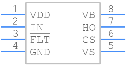 NCV57085DR2G - onsemi - PCB symbol