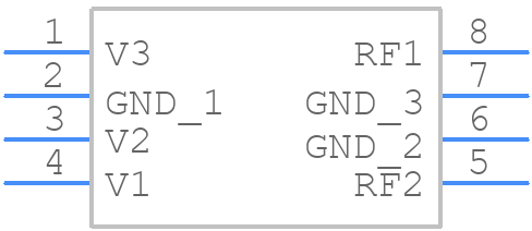 HMC288MS8ETR - Analog Devices - PCB symbol