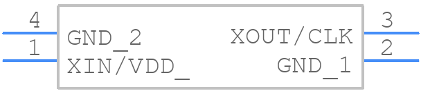 SiT1425BI-12-33N-120.000000 - SiTime - PCB symbol