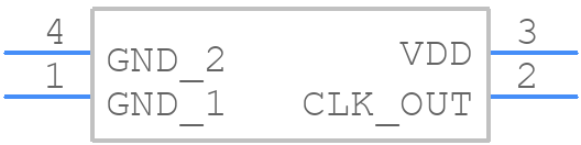 SiT1534AC-J5-D14-32.768 - SiTime - PCB symbol