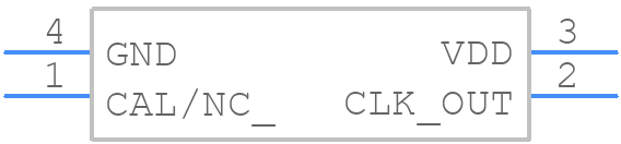 SIT1568AI-JE-DCC-32.768 - SiTime - PCB symbol