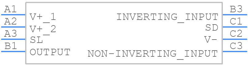 LMC8101TP - Texas Instruments - PCB symbol