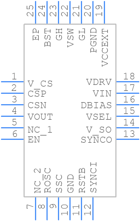 NCV881930MW00AR2G - onsemi - PCB symbol