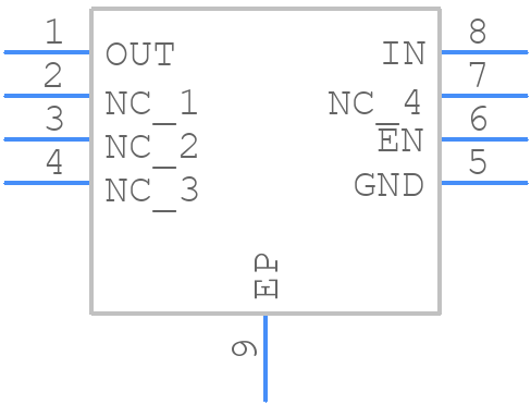 TPS785075BQWDRBRQ1 - Texas Instruments - PCB symbol