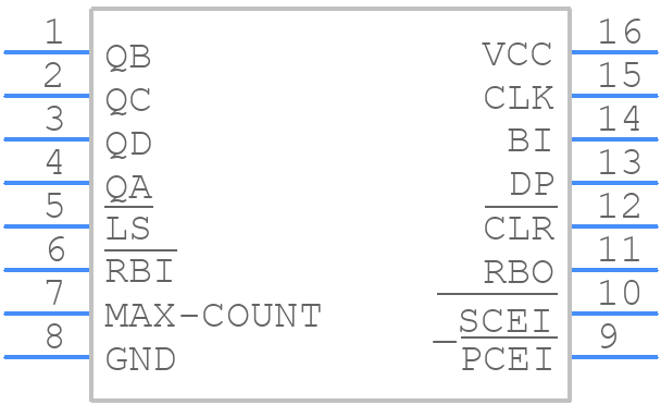 TIL306A - Texas Instruments - PCB symbol