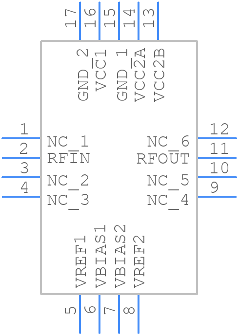 CMX90A004Q7-R710 - CML Micro - PCB symbol