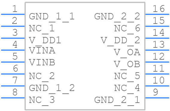 NCID9200 - onsemi - PCB symbol