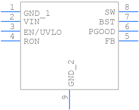 LM5012QDDARQ1 - Texas Instruments - PCB symbol