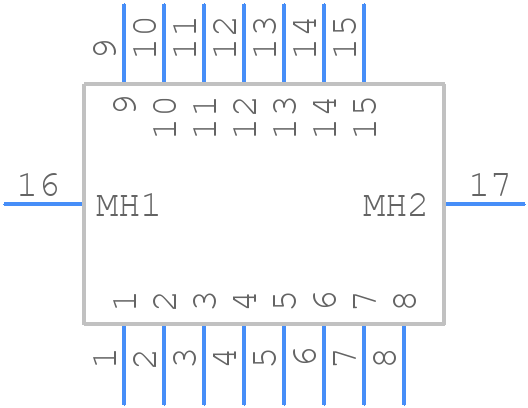 2301845-2 - TE Connectivity - PCB symbol