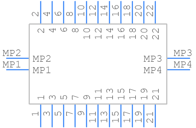 51338-2274 - Molex - PCB symbol