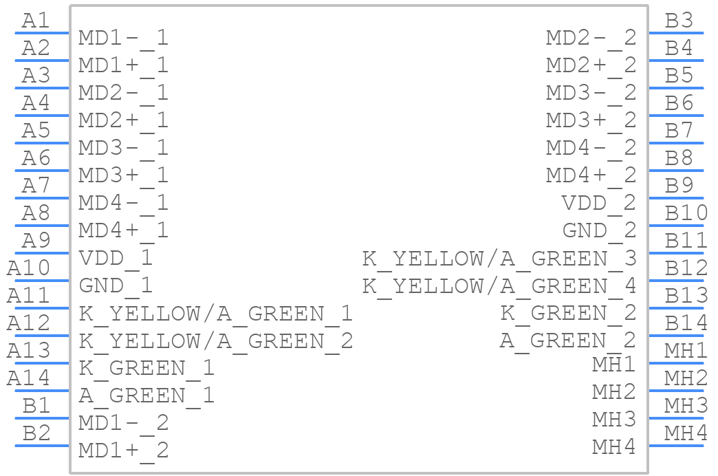 JXC0-1011NL - Yageo Group - PCB symbol