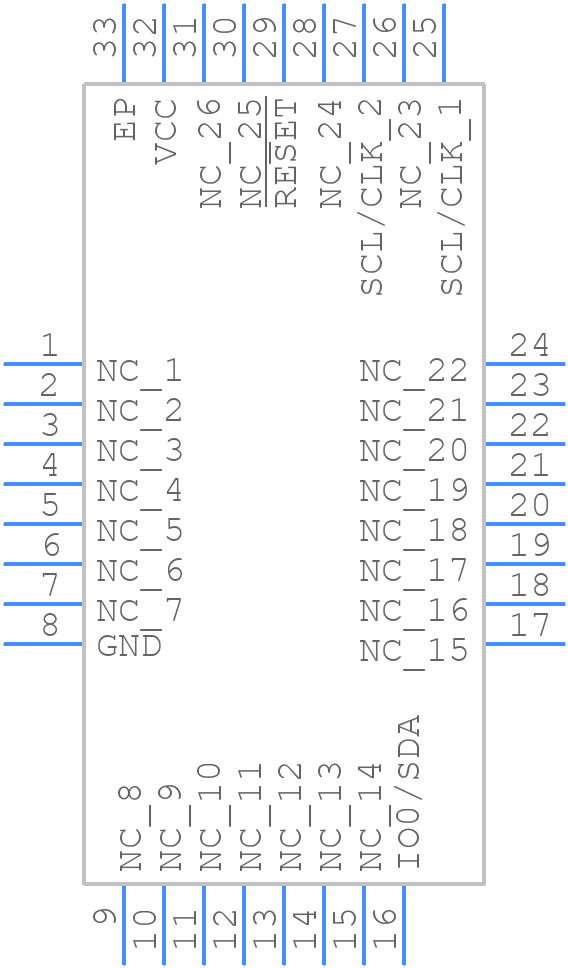 STSAFE-J100 - STMicroelectronics - PCB symbol