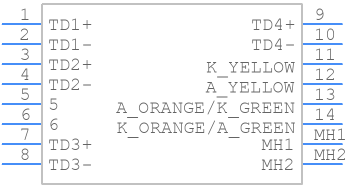LPJG17305-1AONL - LINK-PP - PCB symbol
