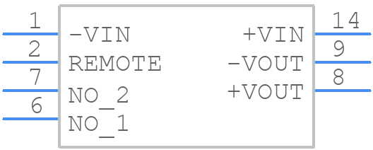 ISU0205S24-TR - XP POWER - PCB symbol