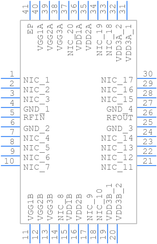 HMC8415LP6GETR - Analog Devices - PCB symbol