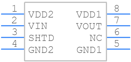 ADUM4195-1BRIZ - Analog Devices - PCB symbol