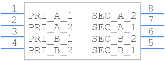 PA6383-ALD - COILCRAFT - PCB symbol