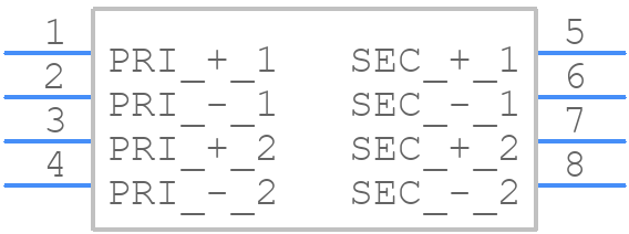 FS20-300-C2 - Triad Magnetics - PCB symbol