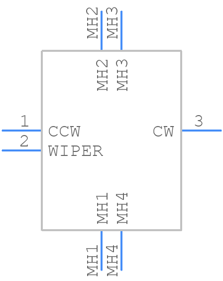 PS30-10PB1BR10K - TT Electronics - PCB symbol