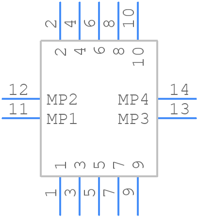 503776-1020 - Molex - PCB symbol