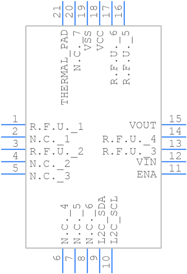 A5000R2HQ1/Z016UZ - NXP - PCB symbol