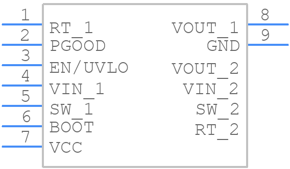 LMR36503R5URPER - Texas Instruments - PCB symbol