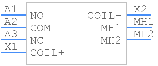 M6106/19-022 - TE Connectivity - PCB symbol