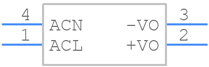 ECL25US09-P - XP POWER - PCB symbol