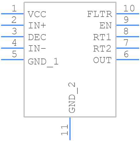 LTC5582HDD#PBF - Analog Devices - PCB symbol
