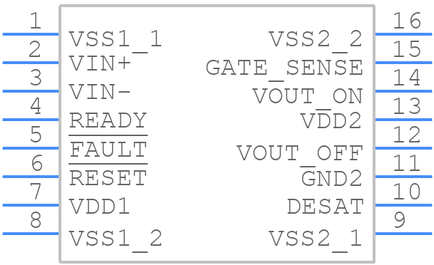 ADUM4135RWZ - Analog Devices - PCB symbol