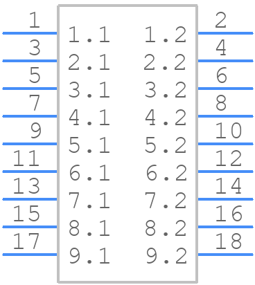 2606-1359 - Wago - PCB symbol