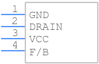 KA1H0165RTU - onsemi - PCB symbol