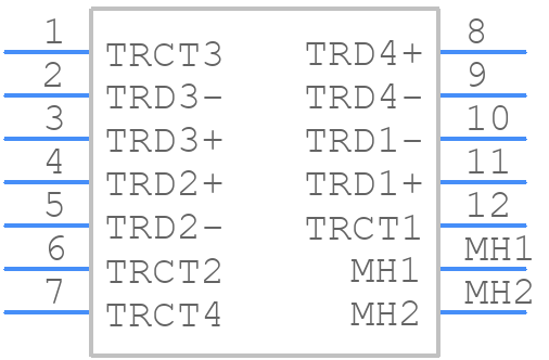 2250471-1 - TRP Connector - PCB symbol