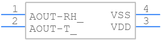 SHT40I-HD1F-R2 - Sensirion - PCB symbol
