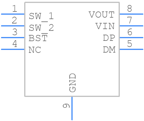 IP6505T - INJOINIC Technology - PCB symbol