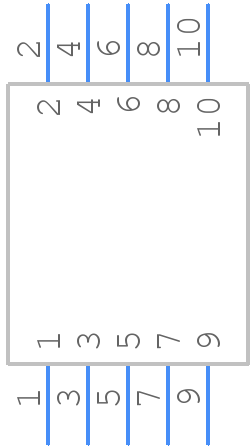AXE610124D - Panasonic - PCB symbol