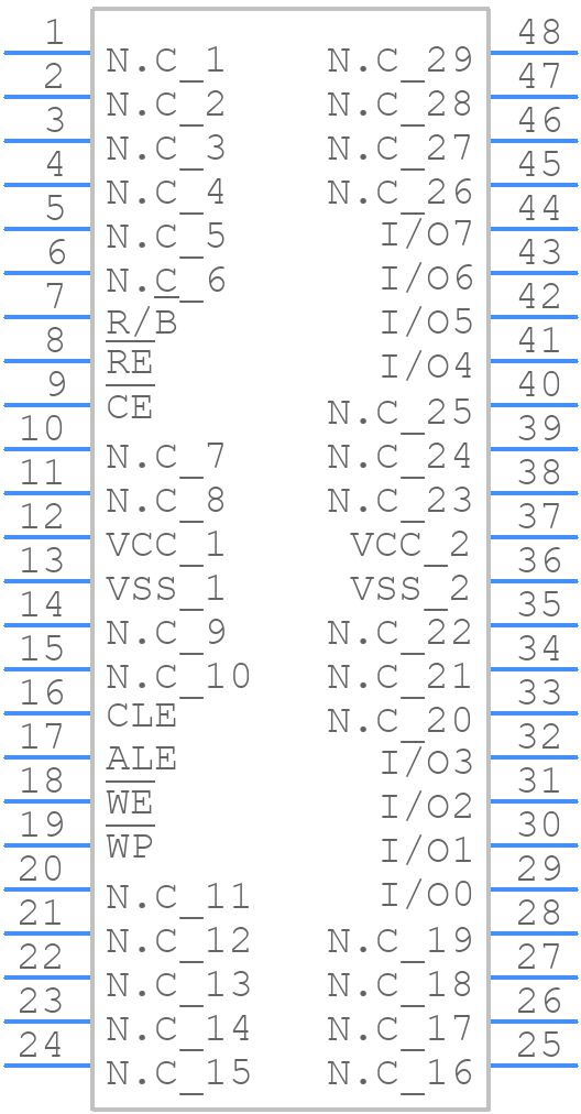 K9F8G08U0M-PCB00 - SAMSUNG - PCB symbol