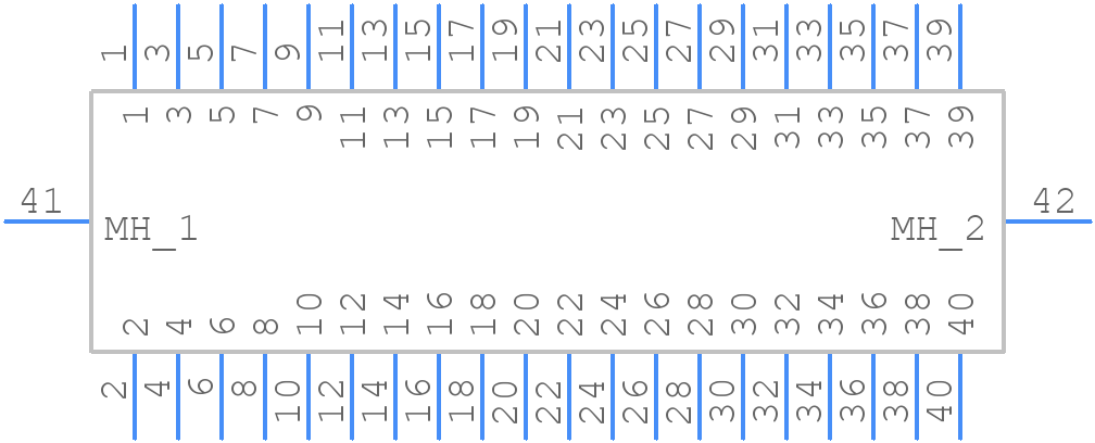 WTB40SAD9SY - Molex - PCB symbol