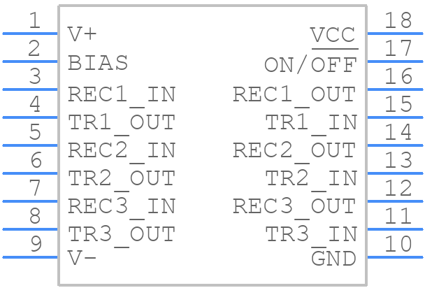 LT1039CSW#TRPBF - Analog Devices - PCB symbol