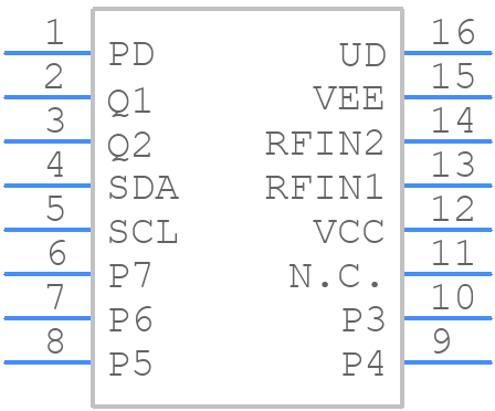 TSA5511T/C4,512 - Nexperia - PCB symbol