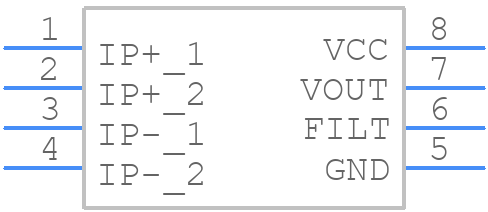 MCS1803GS-05-P - Monolithic Power Systems (MPS) - PCB symbol
