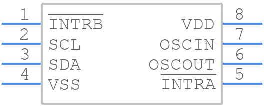 RS5C372A - Ricoh - PCB symbol
