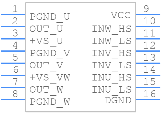 SA310 - Apex Microtechnology - PCB symbol