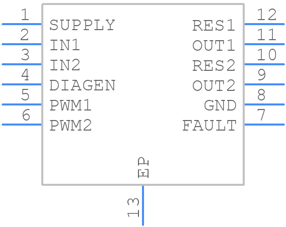 TPS92620QDRRRQ1 - Texas Instruments - PCB symbol