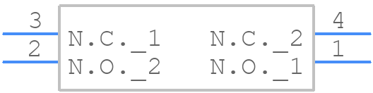 39-261 BLK - Grayhill - PCB symbol